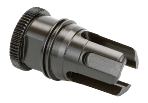 Griffin Armament DLFH5824 7.62mm 5/8"x24 Threads Black Stainless Steel 1.90" OAL 1.07" Diameter