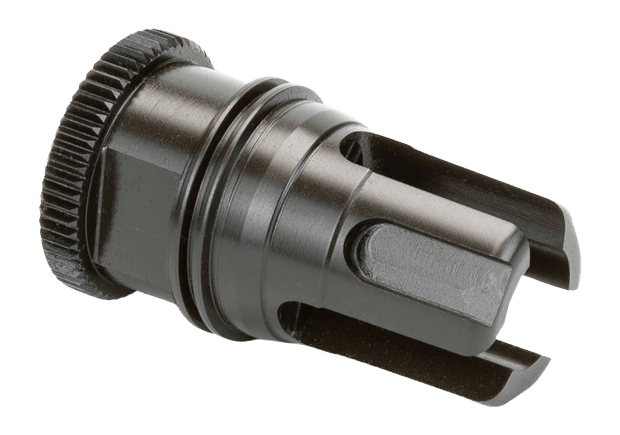 Griffin Armament DLFH30C141LH 7.62mm 14x1 LH Threads Black Stainless Steel 1.90" OAL 1.07" Diameter