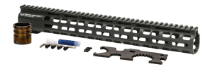 Griffin Armament LPR15 Low-Pro Black Anodized Aluminum 15" Long