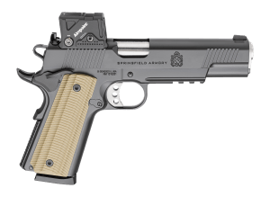 Springfield Armory PO9230COA 1911 Operator AOS 45 ACP 8+1 5" Match Grade Barrel  Carbon Steel Steel Frame w/Beavertail & Picatinny Rail