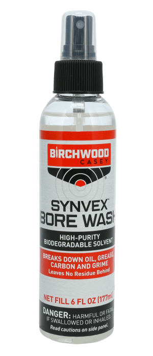 Birchwood Casey 44400 Bore Wash Synvex 6 oz Spray Bottle