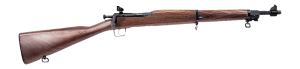 Crickett KSA1903 Mini 1903-A3 Springfield Replica Youth 22 LR 16.50" Black Threaded Barrel & Receiver Walnut Fixed Stock
