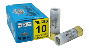 Sterling 8698779959166   12 Gauge 2.75" Slug Shot 10 Per Box/ 20 Cs