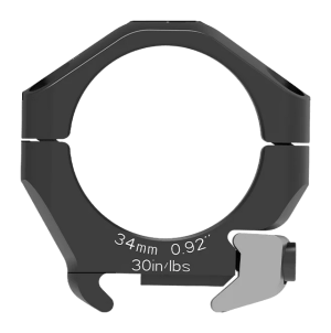 Arken HRT-34092 Halo  Matte Black Aluminum/Titanium 34mm Tube Low MIL-STD Picatinny Rails