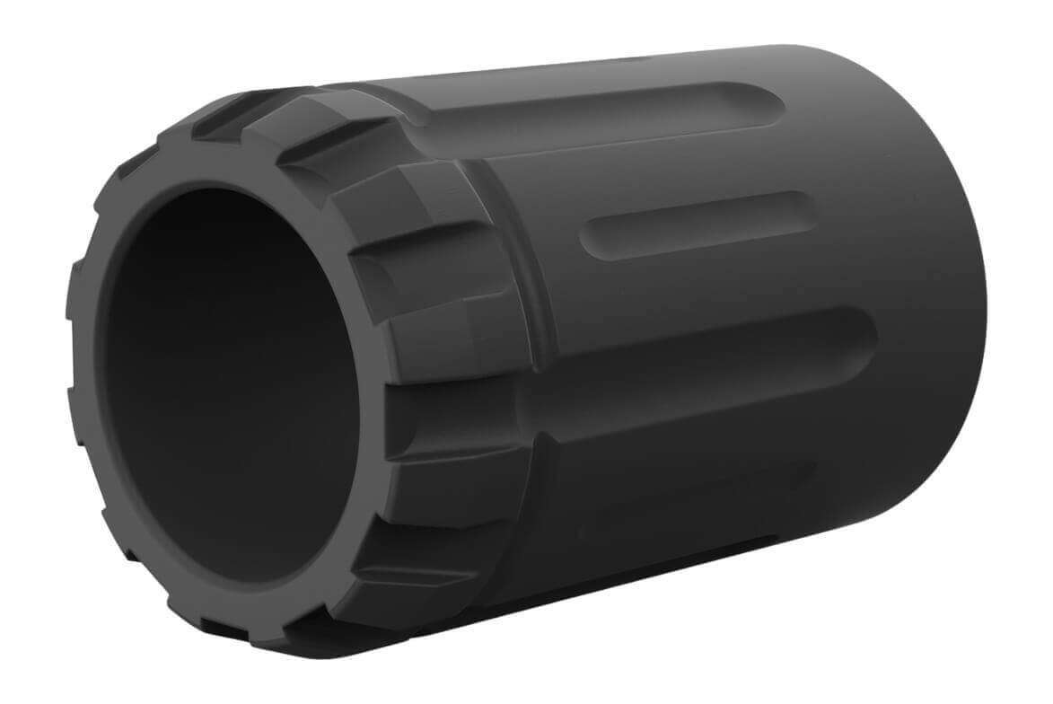 Breek Arms BRK4201 Trash Shield 1 3/8"x24 Threads Black Aluminum Compatible w/ Plan B/Breek LOK/All Standard HUB Mounts - Image 2
