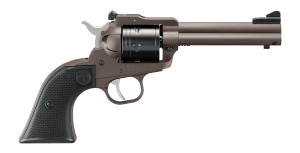 Ruger 2071 Super Wrangler 250th Anniversary 22 LR/22 WMR 6 Shot 4.62" Dark Bronze Cerakote Steel Engraved Barrel  Steel Frame  Checkered Synthetic Grip  Transfer Bar Safety  Exposed Hammer