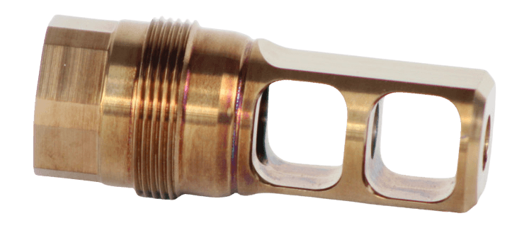 FPM Gunworks Silencers SSPL55612X28SSHT Spleen Splitter 5.56/223 1/2x28" Threads 17-4 Stainless Steel 2.170" OAL