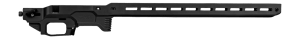 Mdt Sporting Goods Inc 107170BLK ACC Elite Chassis Base Black Aluminum Fits Savage Short Action 27" OAL Right Hand
