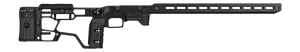 Mdt Sporting Goods Inc 107957BLK ACC Elite Chassis System Black Aluminum Fits CZ457 37.40" OAL Right Hand