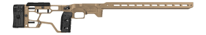 Mdt Sporting Goods Inc 107957FDE ACC Elite Chassis System Flat Dark Earth Aluminum Fits CZ457 37.40" OAL Right Hand