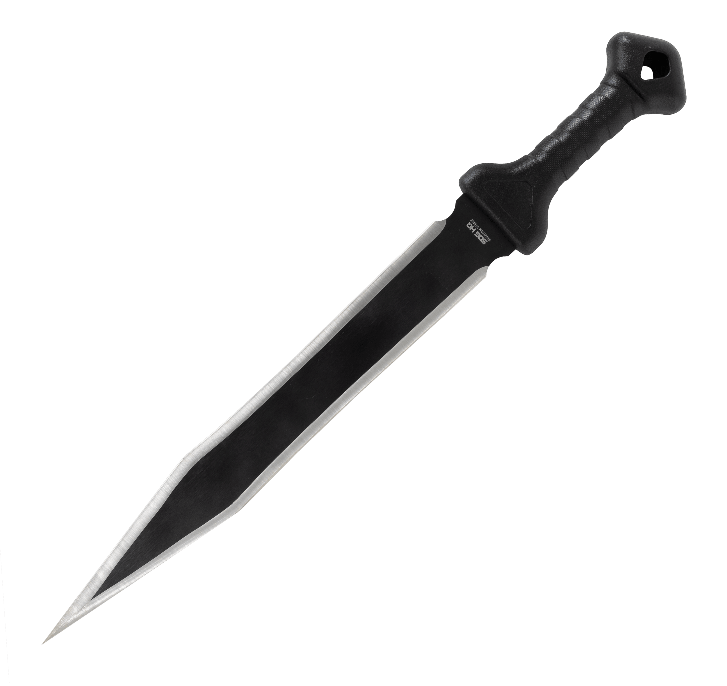 S.O.G SOG17440543 Phantom Strike 17.60" Black Oxide 420 Stainless Steel Blade Black Polypropylene Handle 25" Long