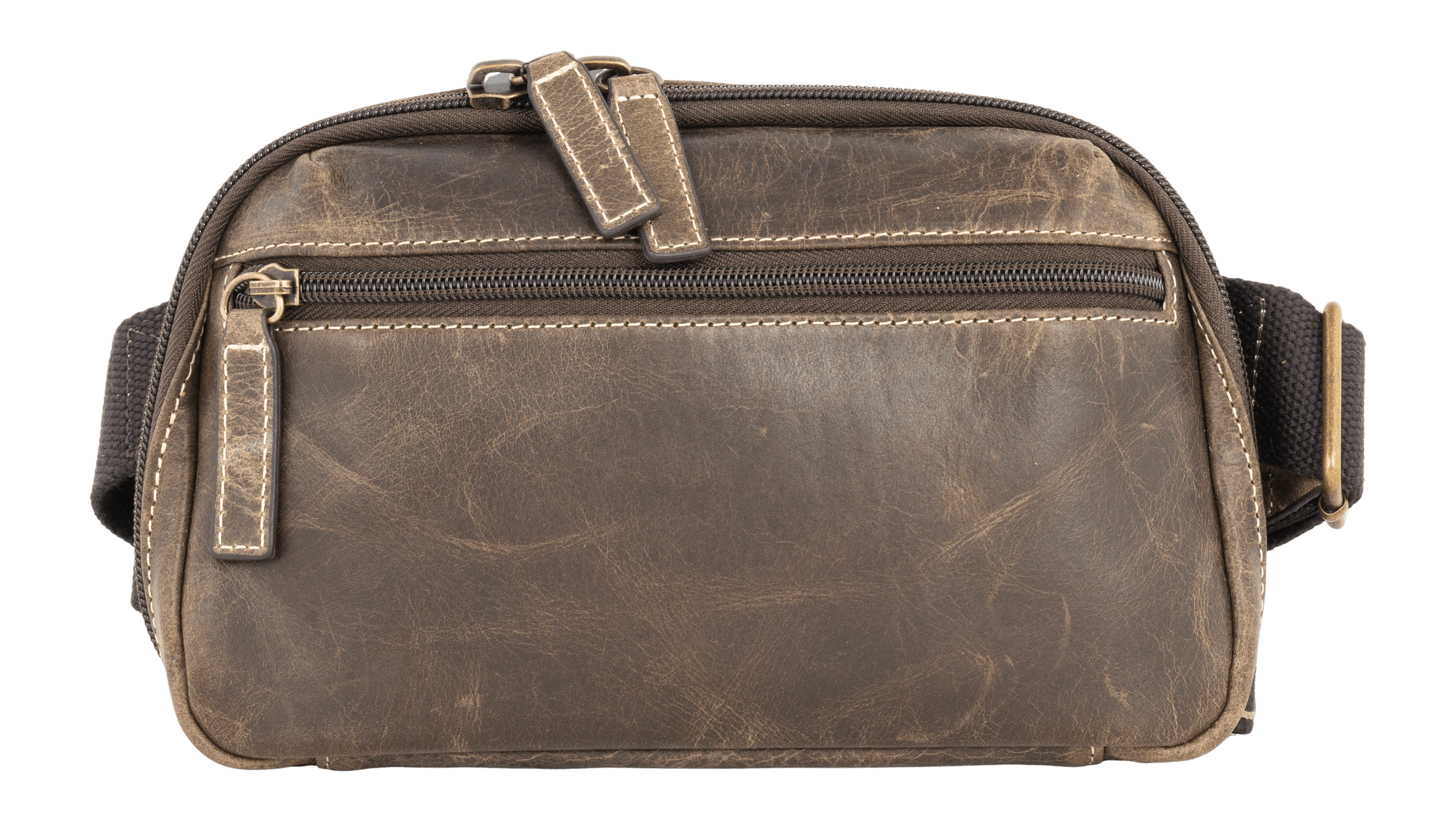 GTM GTM-CZY/117 BROWN WAITSPACK CROSSBODY-BUFF
