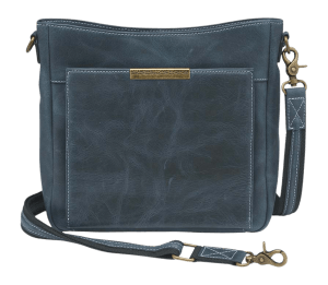 GTM GTM-CZY/98BLUE SLIM PURSE CROSSBODY-BUFF
