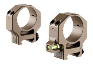 Ruffs Precision CLR-34125-FDE Precision Flat Dark Earth Aluminum 34mm Tube High Rings
