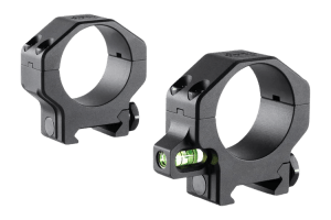 Ruffs Precision CLR-35100 Precision Black Aluminum 35mm Tube Medium Rings