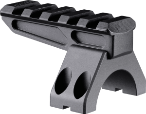 Ruffs Precision 30-HRC Rail Cap Diving Board Black Aluminum 30mm Tube