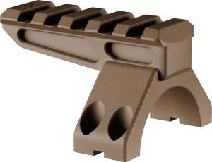 Ruffs Precision 30-HRC-FDE Rail Cap Diving Board Flat Dark Earth Aluminum 30mm Tube