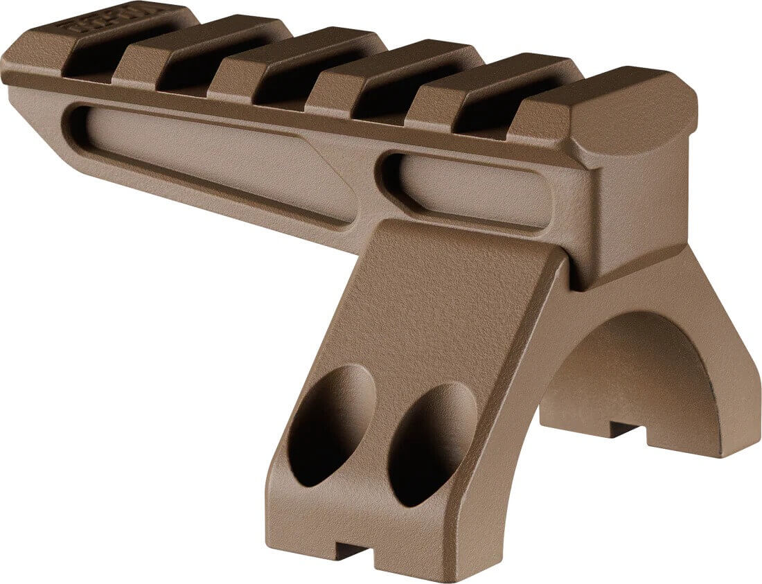 Ruffs Precision 34-HRC-FDE Rail Cap Diving Board Flat Dark Earth Aluminum 34mm Tube - Image 2