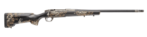 Bergara Rifles BPR38-25CM Premier Cima Pro 25 Creedmoor 5+1 20" Carbon Fiber CURE Threaded Barrel Titanium Cerakote Stainless Steel Drilled & Tapped Receiver Fixed Carbon Fiber w/Brown & Tan Sponge Accents Stock Right Hand