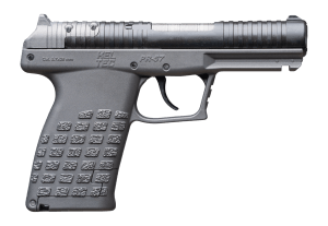Kel-Tec PR57TNG PR-5.7 Compact Frame 5.7x28mm 20+1 4" Stainless Steel Rotary Barrel Black Optic Ready/Serrated Slide Tungsten Gray Frame & Textured Grip