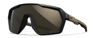Wiley X CHCTD04 Citadel Captivate M/L Tungsten Mirror Lens Matte Black/Tan Frame