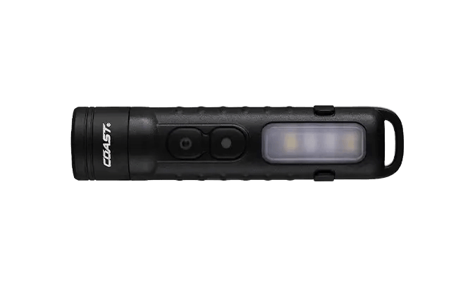 Coast Products 31460 Black 16-600 Lumens 5-128 Meters Beam Distance Low/Medium/High/Turbo +Area Light +UV