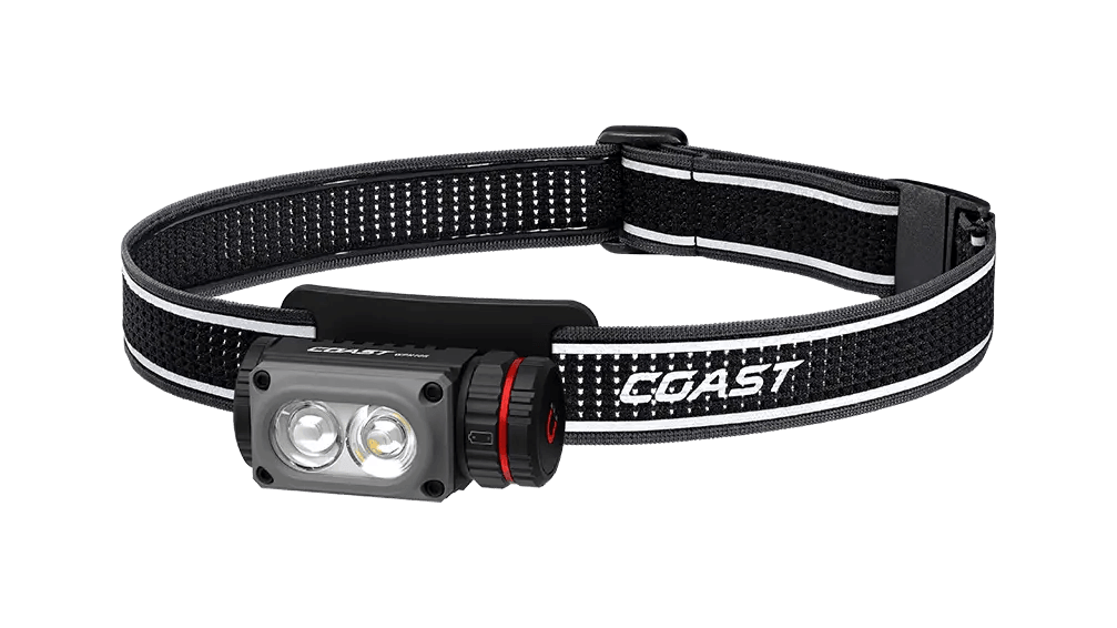 Coast Products 31475 15-1000 Lumens 135 Meters Beam Distance Pocket Clip/Hat Clip