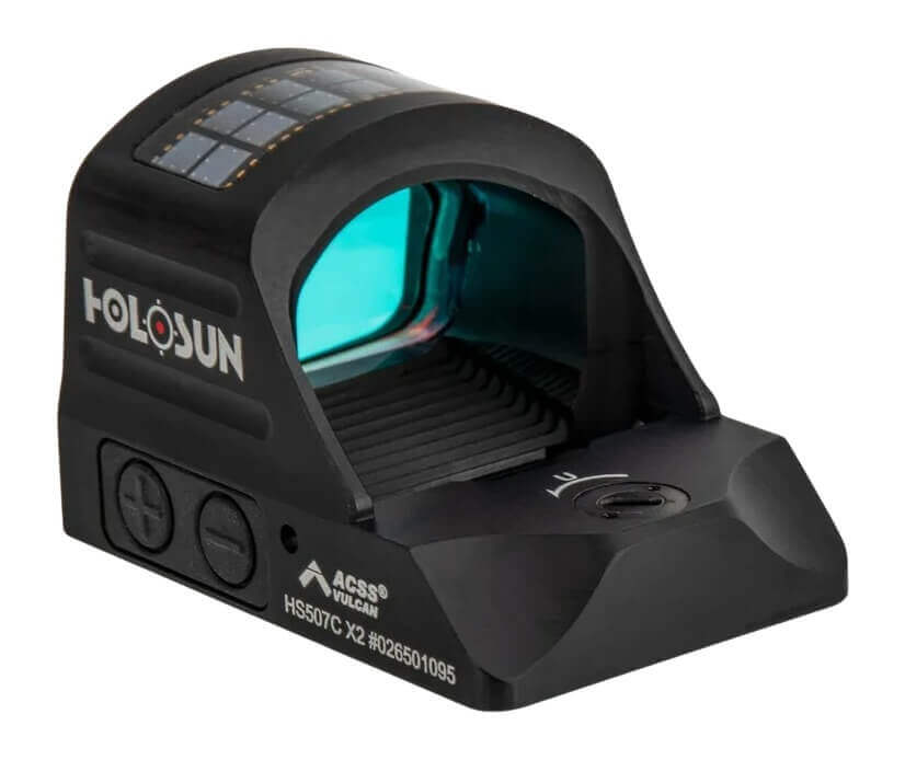 Primary Arms Optics HS507C-X2-ACSS Hardcoat Anodized Black Red ACSS Vulcan Reticle Holosun 407C/507C/Trijicon RMR Mount - Image 3