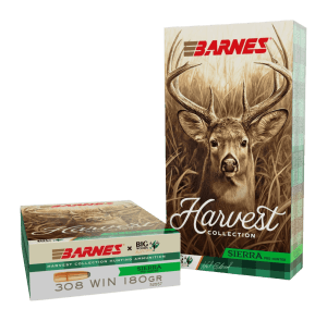 Barnes Bullets 32557 Pro-Hunter Harvest 308Win Round Nose 20 Per Box/10 Case