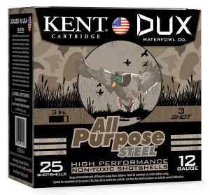 Kent Cartridge CC123DUX363 12Gauge 3" 1 1/4oz 3Shot 100 Per Box/2 Case
