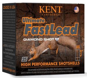 Kent Cartridge K4103UFL196 Ultimate Fast Lead 410Gauge 3" 11/16oz 6Shot 25 Per Box/8 Case