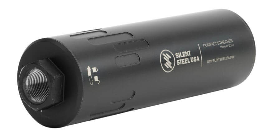 Silent Steel CSTR-762-BLK-HUB-1_3/8 Compact Streamer 7.62x51mm Armor Black 1.375x24 - Image 4