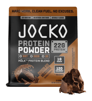 JOCKO 29114 CHOCOLATE PROTEIN POWDER BAG