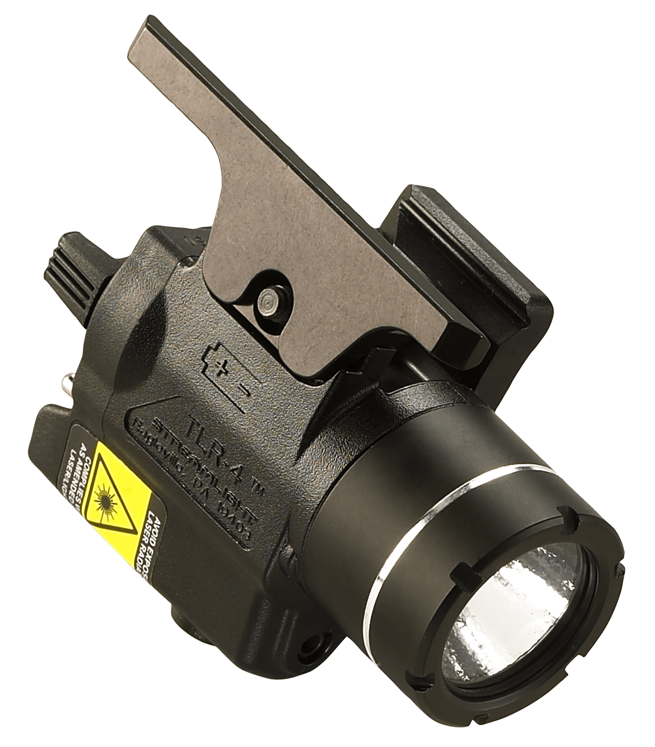 Streamlight 69241 TLR-4 Gun Light Black 170 Lumens White C4 LED/Red Laser HK USP Compact