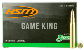 HSM 25069N Game King  25-06 Rem 117 gr Sierra GameKing Spitzer Boat Tail 20rd Box