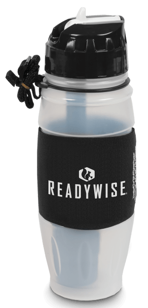ReadyWise RW08000 Water Filtration Bottle  28 oz BPA-free Low Density Polyethylene