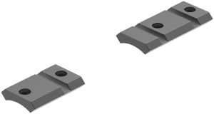 Leupold 171707 QRW Cross-Slot Base Set Matte Black Savage 10/110