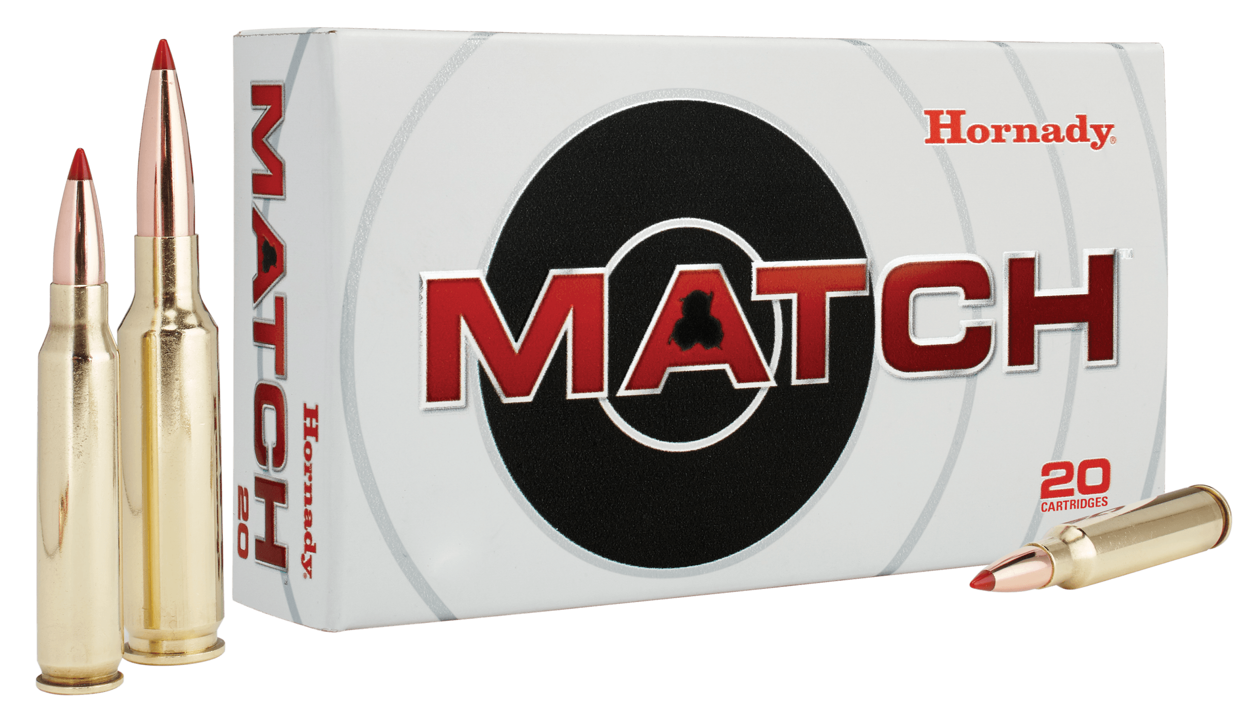 Hornady 80269 Match 223Rem 73gr Extremely Low Drag Match 20rd Box