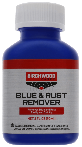 Birchwood Casey 16125 Blue & Rust Remover 3 oz. Bottle