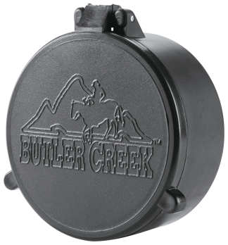 Butler Creek 30035 Flip-Open Objective Scope Cover 34mm Obj. Size 03 Black Polymer