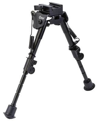 Caldwell 110140 Pic Rail XLA Fixed Bipod 6-9" Vertical Adjustment  Black Aluminum
