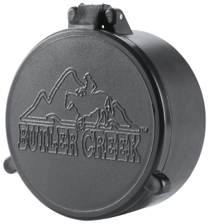 Butler Creek 30020 Flip-Open Objective Scope Cover 31mm Obj. Size 02 Black Polymer