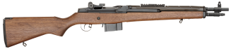 Springfield Armory AA9122NT M1A Scout Squad *NY Compliant 7.62x51mm NATO 10+1 18" Black Parkerized Carbon Steel Barrel  Black Parkerized Picatinny Rail Steel Receiver  Walnut Fixed Stock