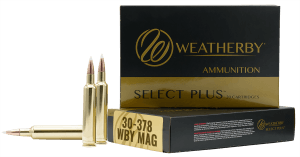 Weatherby B303180TTSX Select Plus  30-378 Wthby Mag 180 gr Barnes Tipped TSX Lead Free 20rd Box