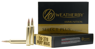 Weatherby B303180TTSX Select Plus  30-378 Wthby Mag 180 gr Barnes Tipped TSX Lead Free 20rd Box