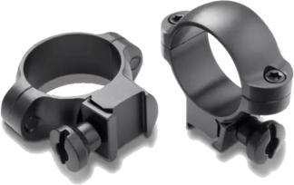 Burris 420073 Rimfire and Airgun Rings Black Gloss 1" High