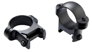 Burris 420087 Zee Rings  Matte Black 1" High