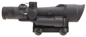 Trijicon 100502 ACOG  Matte Black 3.5x 35mm 30mm-35mm Tube LED Illuminated Green Crosshair 308/7.62 BDC Reticle