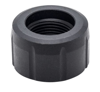 SilencerCo AC1360 Thread Protector 9mm Luger Black Steel 1/2"-28 tpi AR-Platform