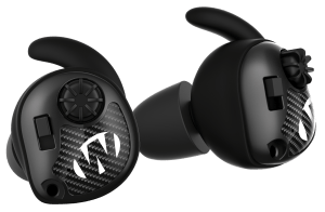 Walker's GWPSLCR Silencer Electronic Ear Buds 25 dB In The Ear Matte Black/Carbon Fiber